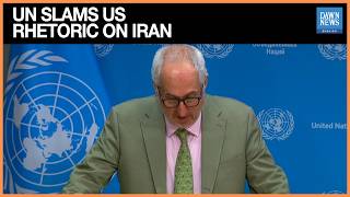UN Alarmed by US Threats to Target Iran’s Power Plants, Bridges | Dawn News English