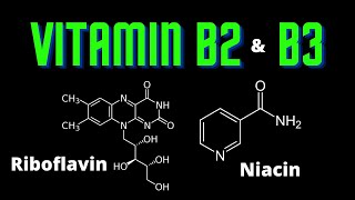 USMLE Step 1 - Lesson 42 - Vitamin B2 and B3
