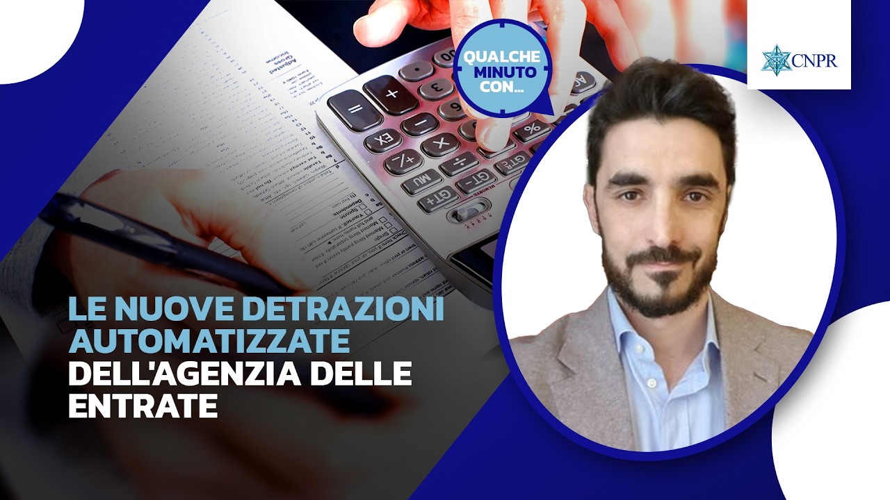 Giuliano Mandolesi - Le nuove detrazioni automatizzate dell'agenzia delle entrate