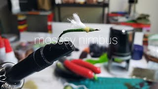My own fly design real pretty the mossy nimbus