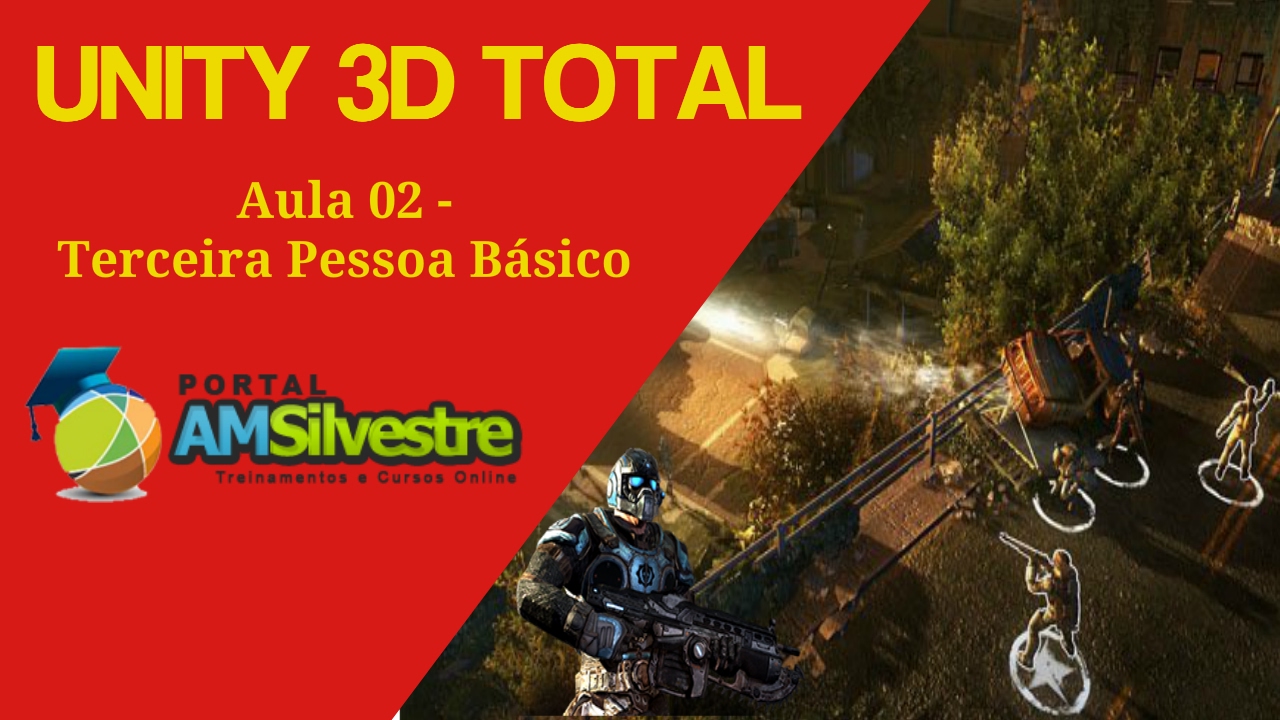 Como Criar Um Jogo Online: Jogos Unity 3D - Aula 02 - Terceira Pessoa ...