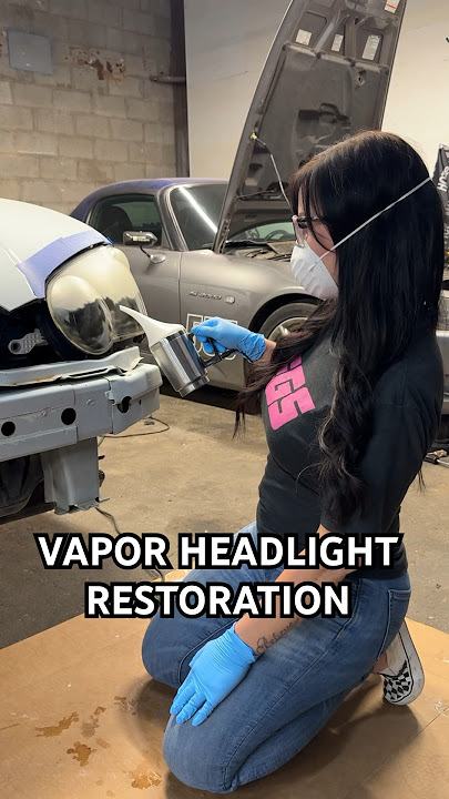 VAPOR HEADLIGHT RESTORATION find it on Amazon! 😎