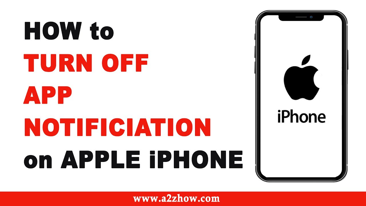 How to Turn Off App Notifications on Apple iPhone - YouTube