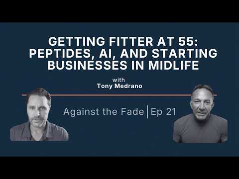 Getting Fitter at 55: Peptides, AI, and Building in Midlife