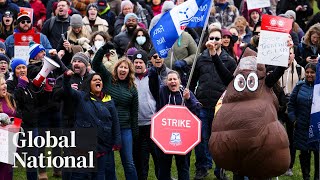 Global National: April 19, 2023 | 155,000+ federal employees go on Canada-wide strike