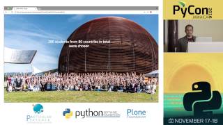 Jamaican Python at CERN (Dominic Mills)