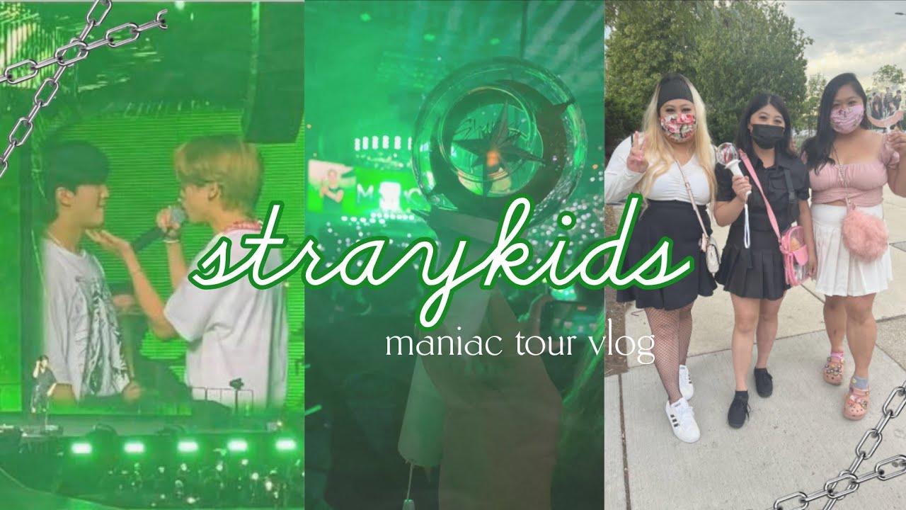 STRAY KIDS  Concert Vlog || MANIAC TOUR 2022 CHICAGO