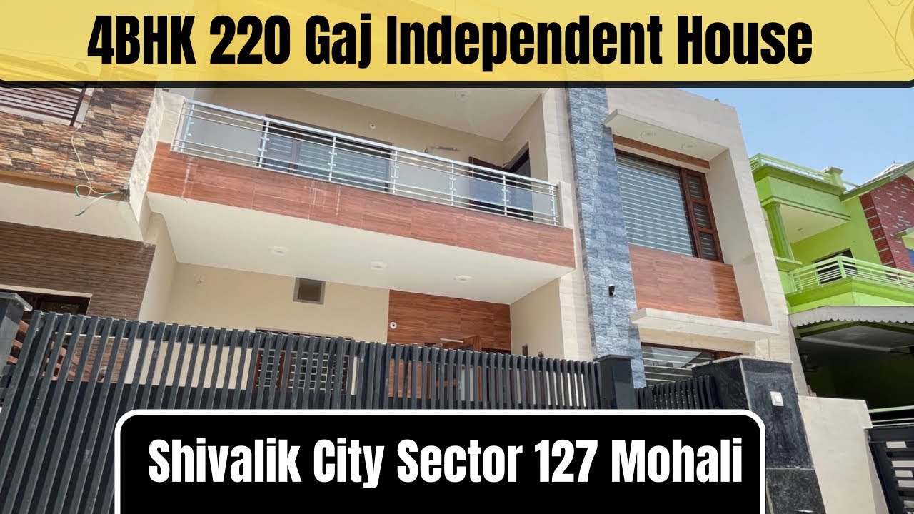 Shivalik City में 220Gaj का House For Sale 4BHK Duplex House Sector