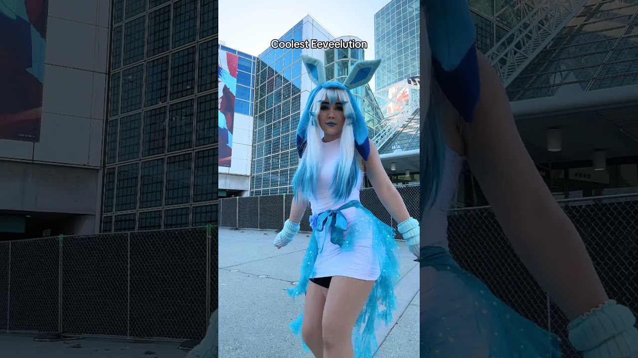 Coolest Eeveelution🥶 #eeveelution #eevee #pokemon #cosplay #dance #pokemoncommunity #cosplayer