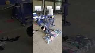 Cotton rag automatic baling Machine