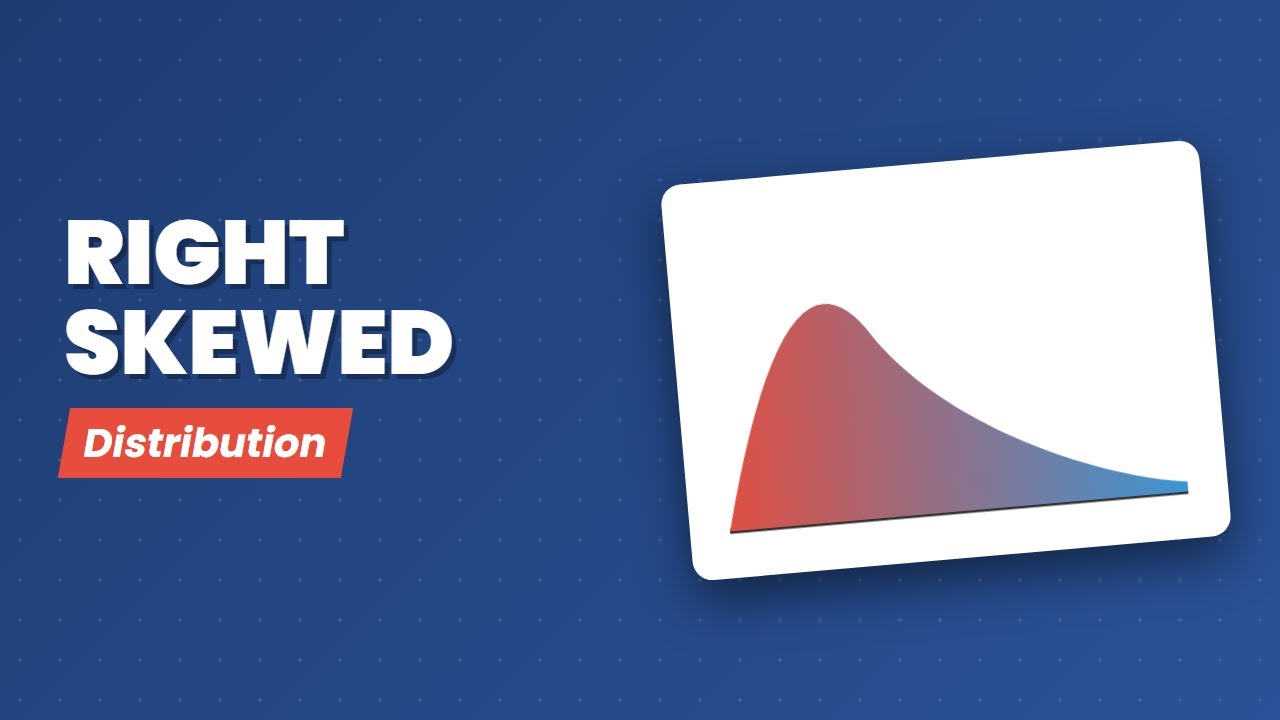 Объяснение правосторонней асимметрии распределения: хвост простирается вправо (положительная асим...