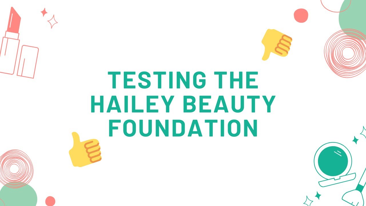 Testing the Hailey Beauty Foundation! /// Abby Weatherley
