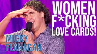 Forget-To-Get-The-Card-Card | Micky Flanagan - An' Another Fing Live