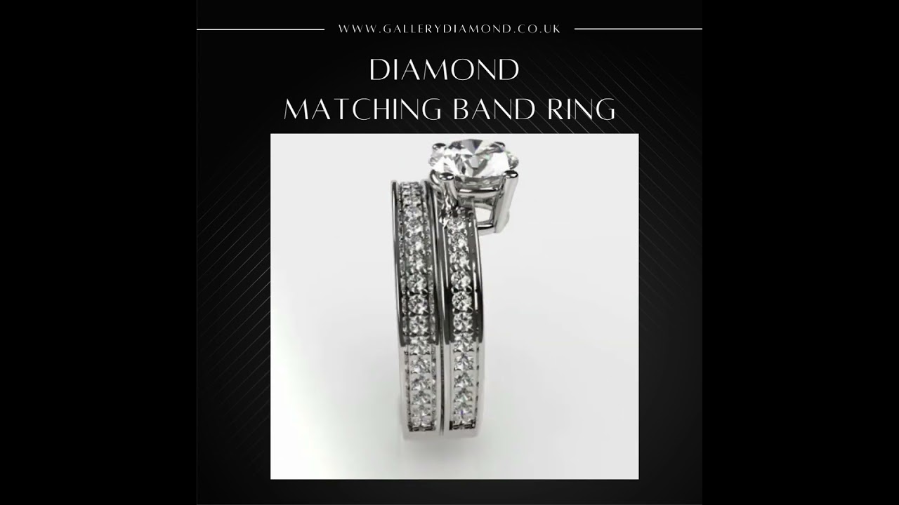 GALLERY DIAMOND Matching band ring