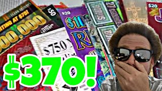 I SPENT $370 on scratch off lottery tickets...and THIS...is what happened 😳 | ARPLATINUM