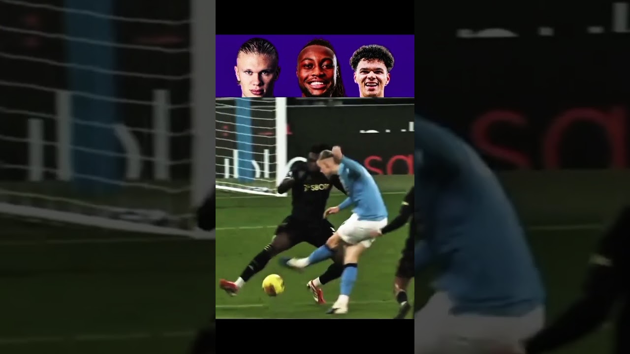 erlin haaland goal today