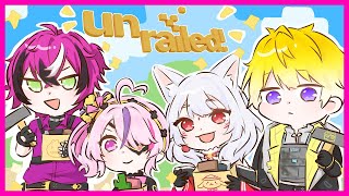 THE UNHINGED TRAINING ARC! (Unrailed w/ Nina, Maria & Sonny)【NIJISANJI EN | Doppio Dropscythe】