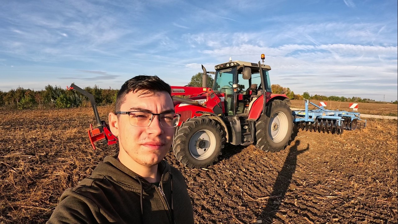 NAGYON jó az ÚJ TÁRCSA! l Massey Ferguson - Omikron Tárcsa