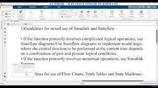 (Matlab) Course 1: 12.1 Introduction to Stateflow