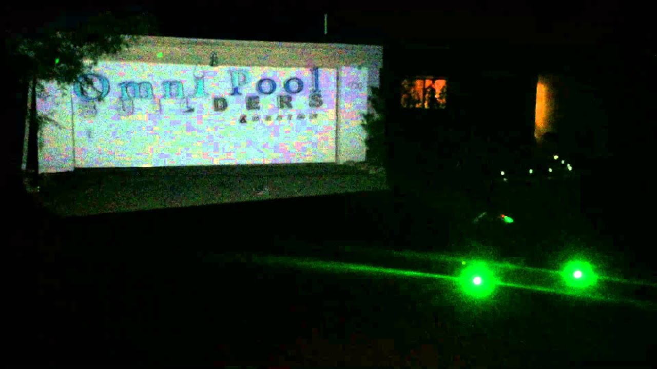 Drone Advertising with a Projector