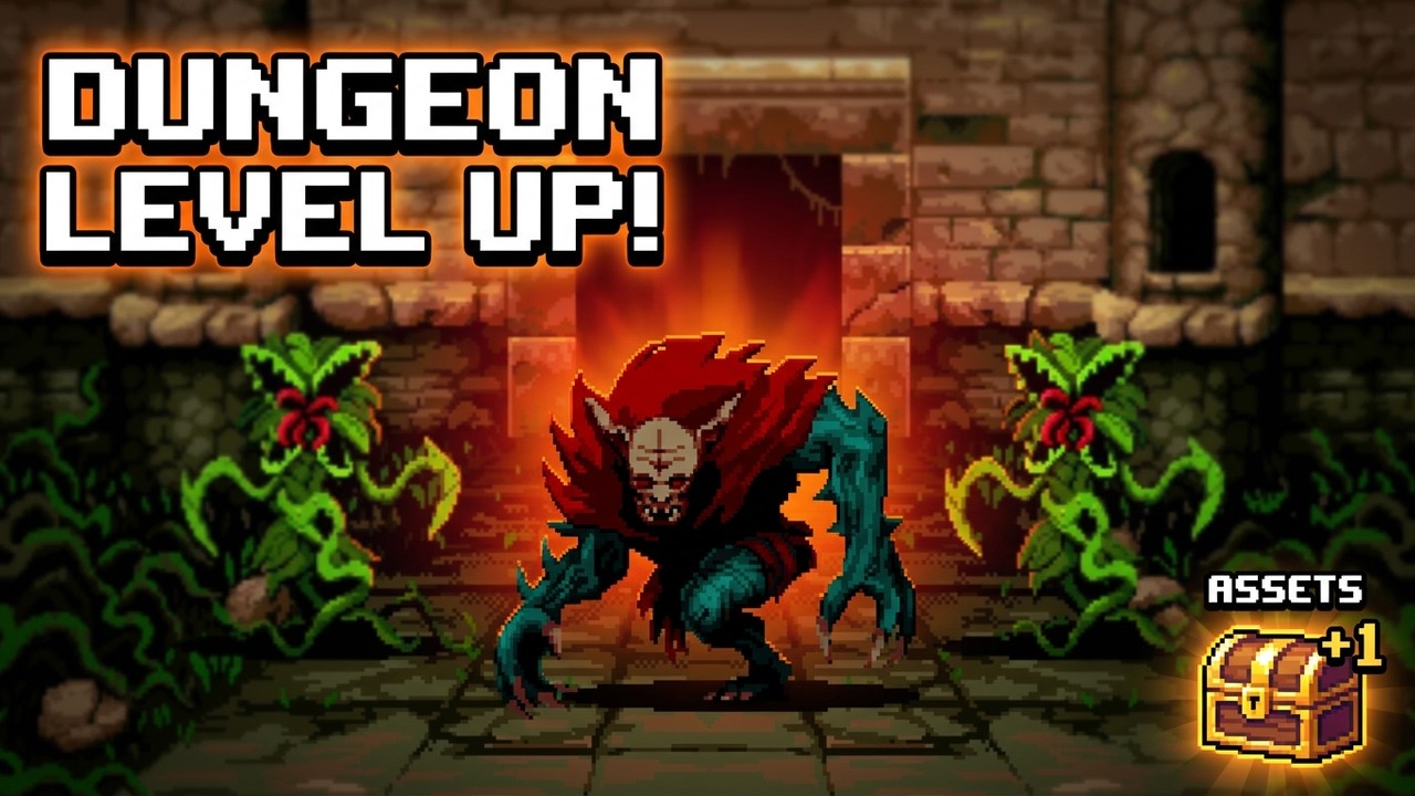 RPG Pixel Battle Backgrounds, video preview 3