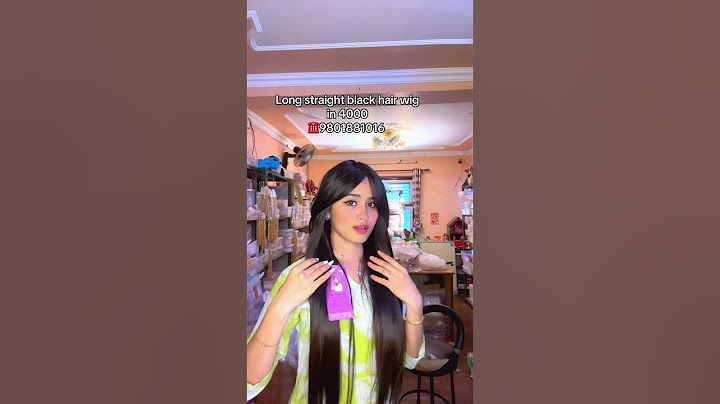 प्रीमियम लंबे सीधे काले बालों की विग - केवल 4000 रुपये #kapalnepal #hairstyle #haircare #hair #be...