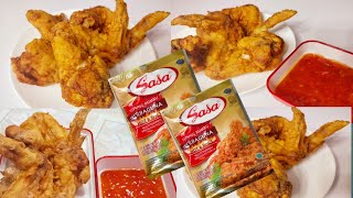 fried chicken ala rumahan yang mirip kfc cuma pake tepung terigu|127