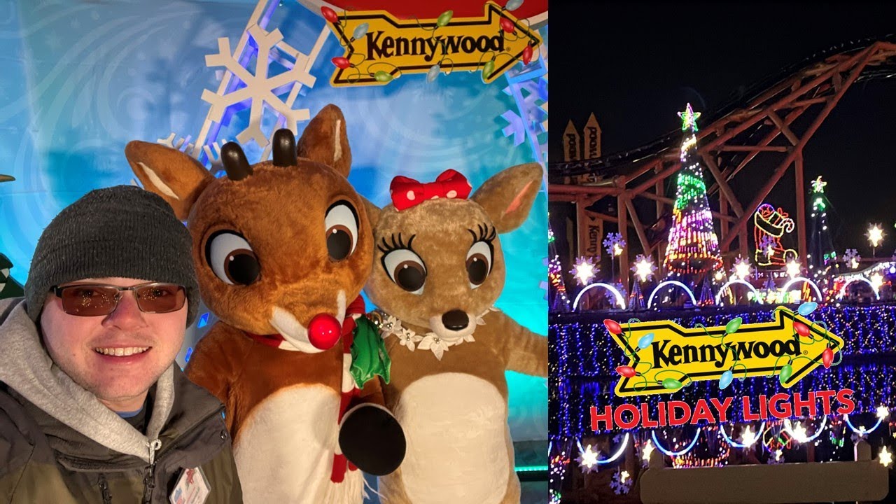 САМЫЕ БОЛЬШИЕ праздничные огни в Кеннивуде! Что НОВОГО? Видеоблог о Рудольфе, красноносом оленёнк...