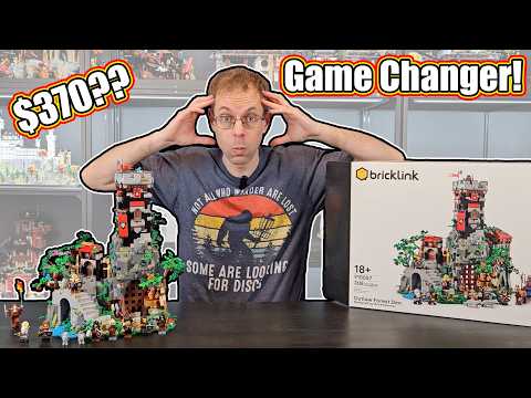 YouTube thumbnail: This Set Restored our Faith the Bricklink Sets | Outlaw Forest Den Review