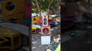 cek sound speker miniatur pake legacy 10 inch #trending #soundhoreg