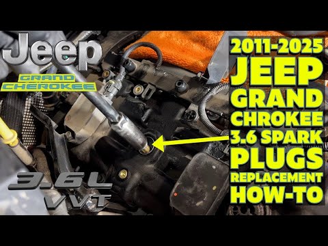 2018 Jeep Grand Cherokee Spark Plug 3.6L Pentastar Replacement How-To