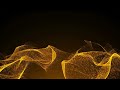 Bottom Gold Wave Particles Motion Free Background Videos, No Copyright | All Background Videos
