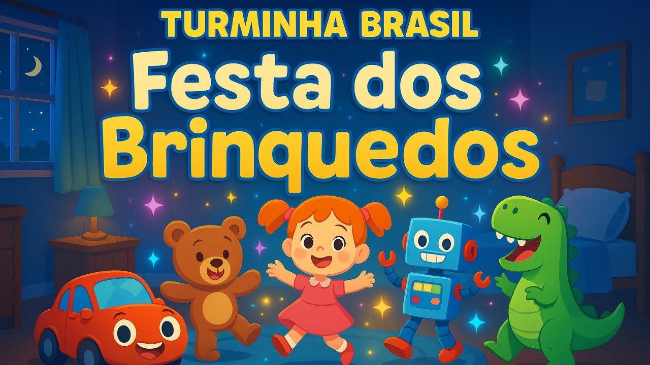 “Festa dos Brinquedos”, uma aventura musical cheia de magia, alegria e imaginação! #criançasfelizes