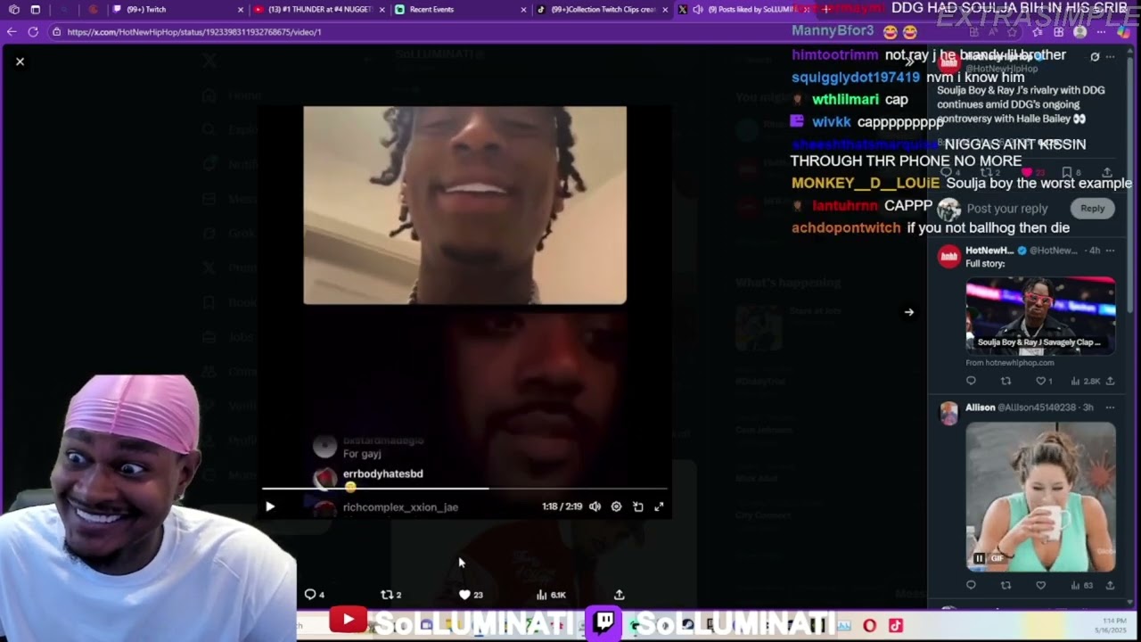 SoLLUMINATI Reacts to Soulja Boy & Ray J DISSING DDG after the Allegations