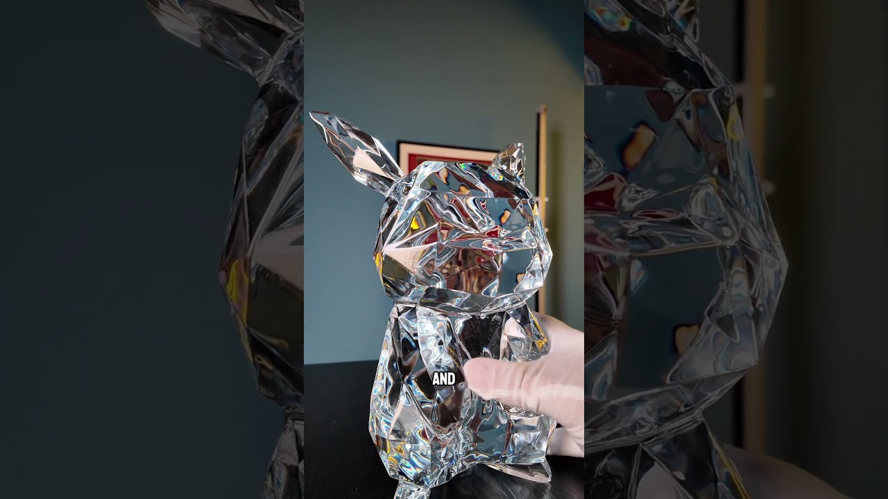 1/25 Baccarat x Pokemon Fragment Pikachu - YouTube