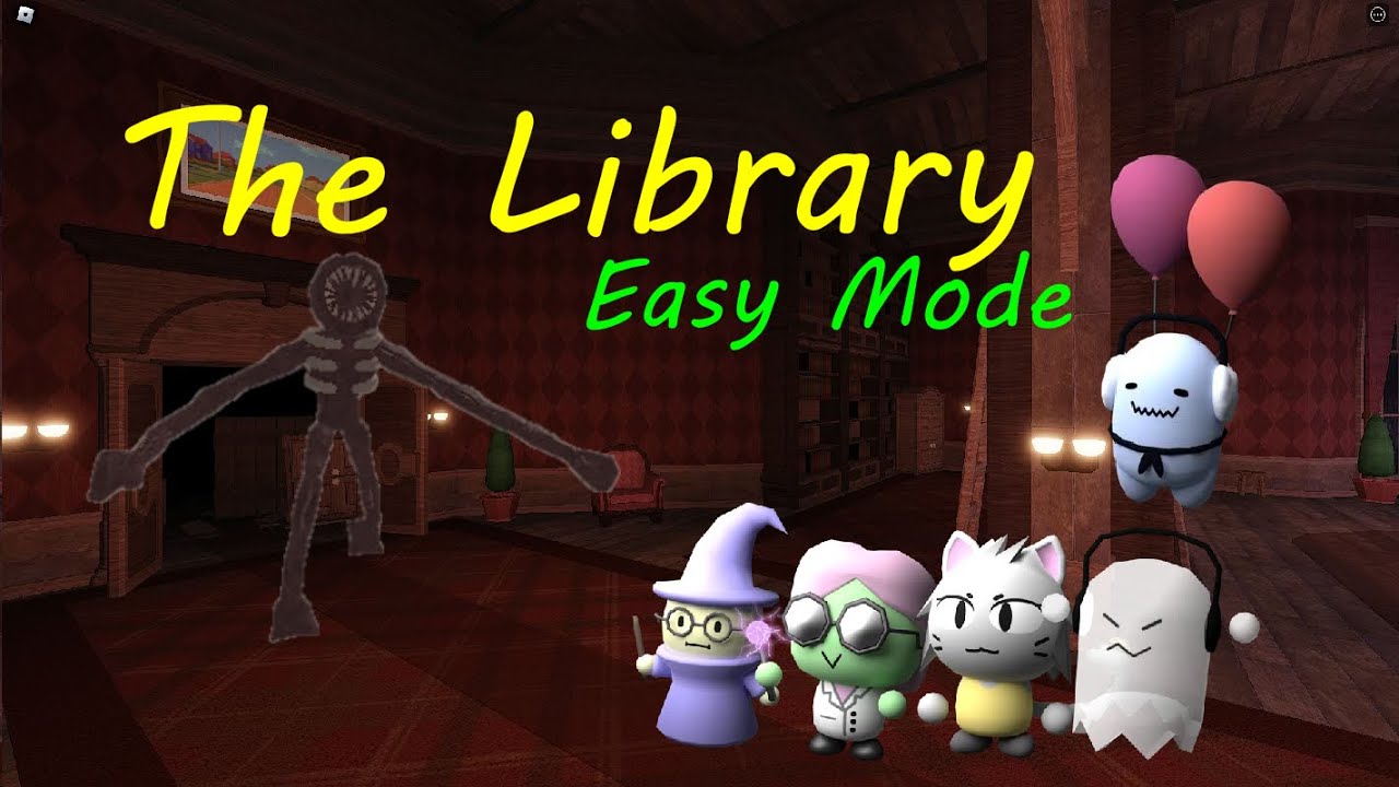 The Library Easy Mode(Tower Heroes X Doors)