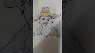 How To Draw Bhagat Singh