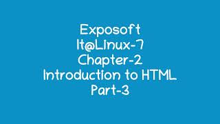 IT@Linux, Chapter-2, Part-3