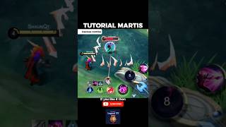 Martis Combo Tutorial ✅ #mlbb #shorts