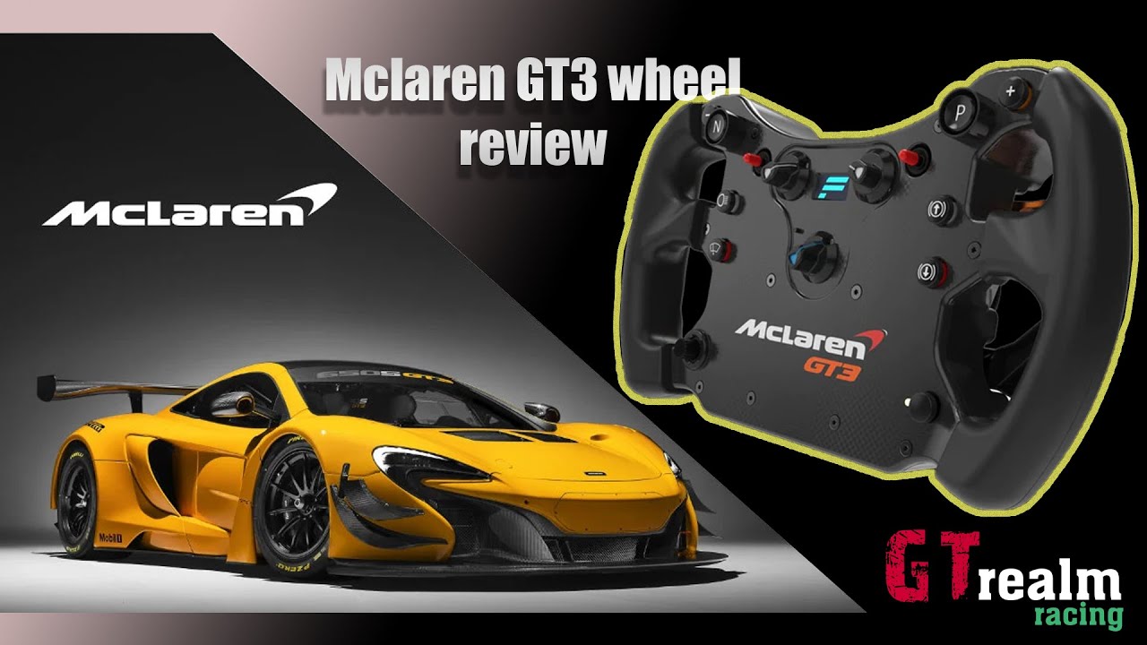 Volant Fanatec McLaren GT3 V2 : Test & Avis (2024) - Sim Racing