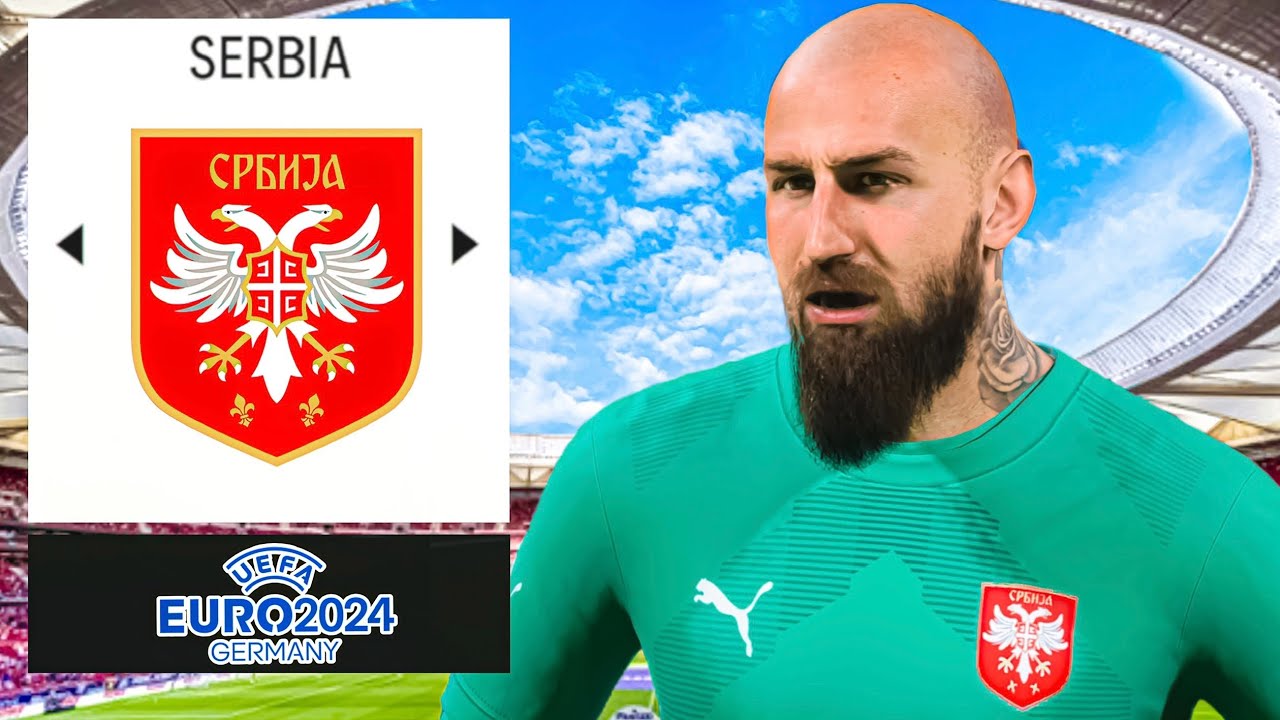 Vodim Srbiju Na Euro 2024 - FC 24 Karijera