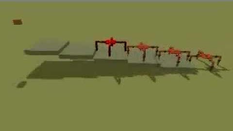 Building a quadrupedal robot and an environment that selects for stair climbing.