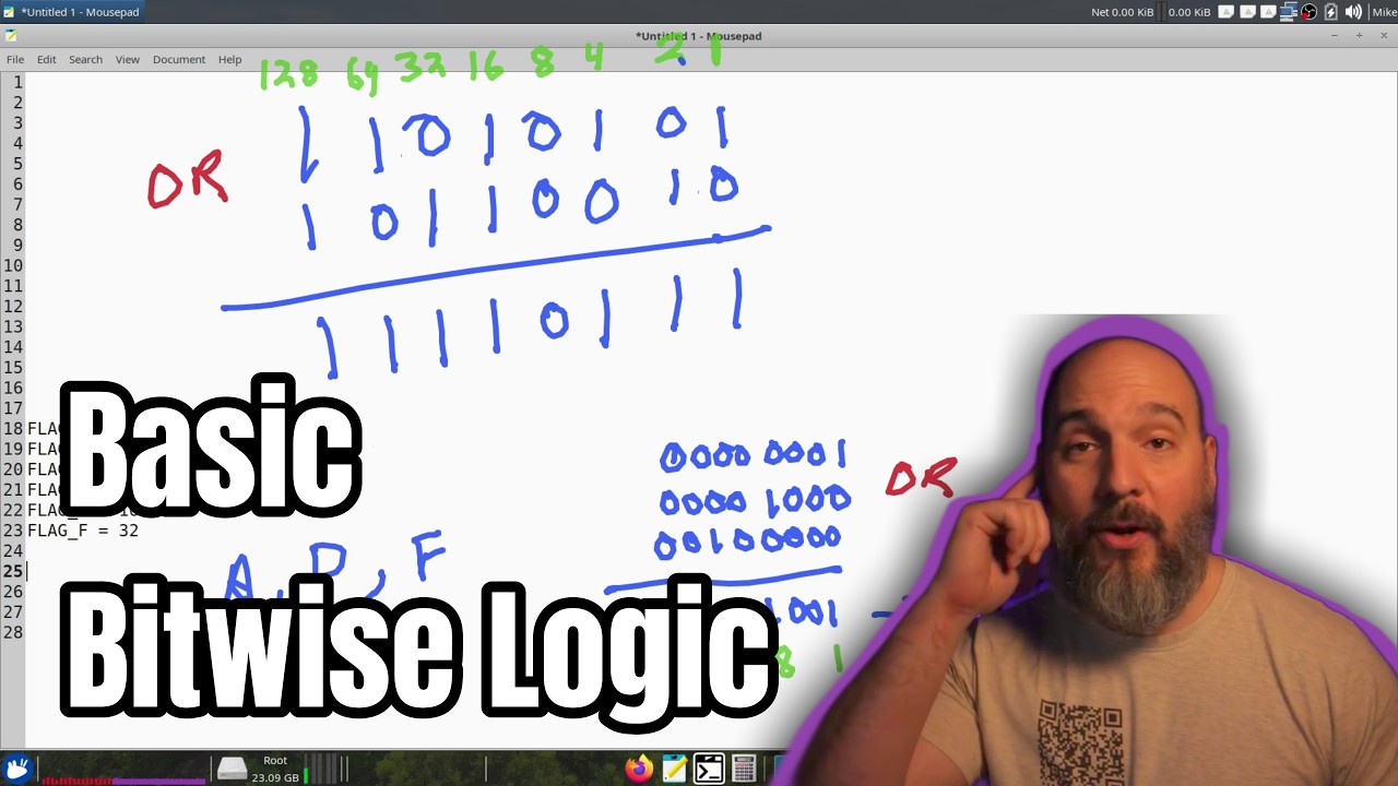 Master Bitwise Operators: OR, AND, NOT, XOR, NOR for Beginners - YouTube