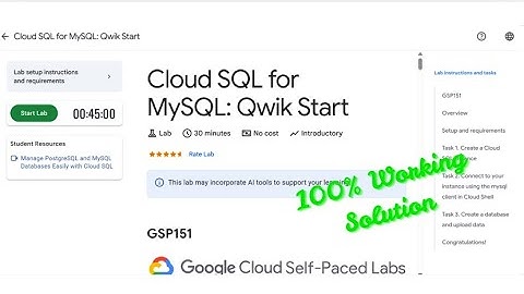 Cloud SQL for MySQL: Qwik Start | #GSP151 | #qwiklabs | #arcade #googlecloudskillsboost #arcadegames