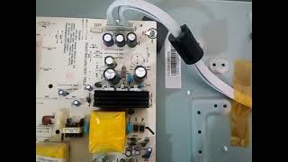 إصلاح تلفاز LCD كوندور 32V79H متوقف على اللمبة الزرقاء TV CONDOR LCD REPAIR BLUE LAMP PROBLEM 32V79H