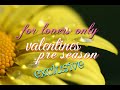 For lovers only valentines day special