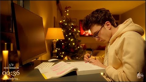 Study With Me | One break, No music, Deep work