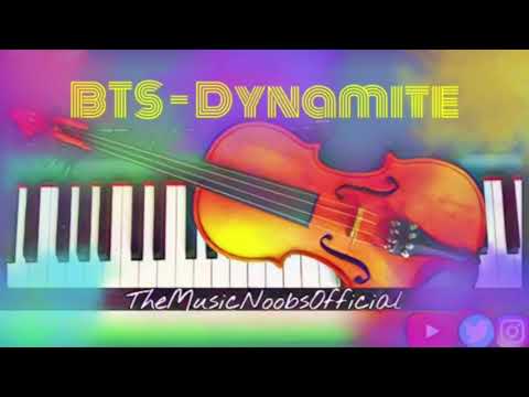 BTS Dynamite - TheMusicNoobs (Piano + Violin Cover)