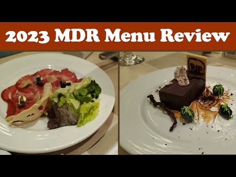 Tasty Or Tasteless | Reviewing The New Carnival Main Dining Room Menu