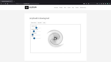 Generative art tutorial without code with online tool